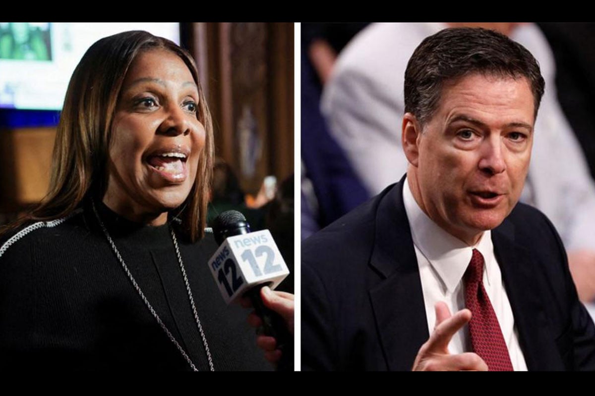 সাবেক এফবিআই প্রধান কোমি ও নিউইয়র্ক অ্যাটর্নি জেনারেল লেতিজিয়ার বিরুদ্ধে মামলা খারিজ