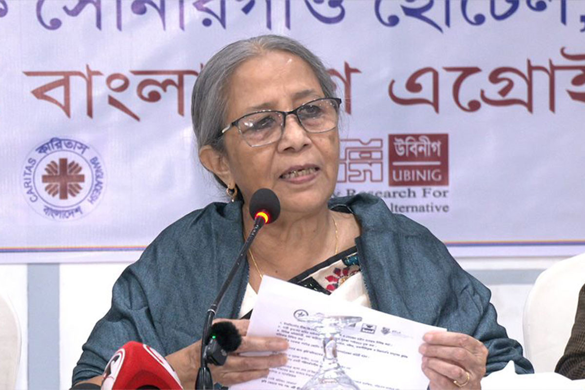 কীটনাশকের ব্যবহার ভূমি রক্ষায় অন্তরায়: উপদেষ্টা ফরিদা আখতার