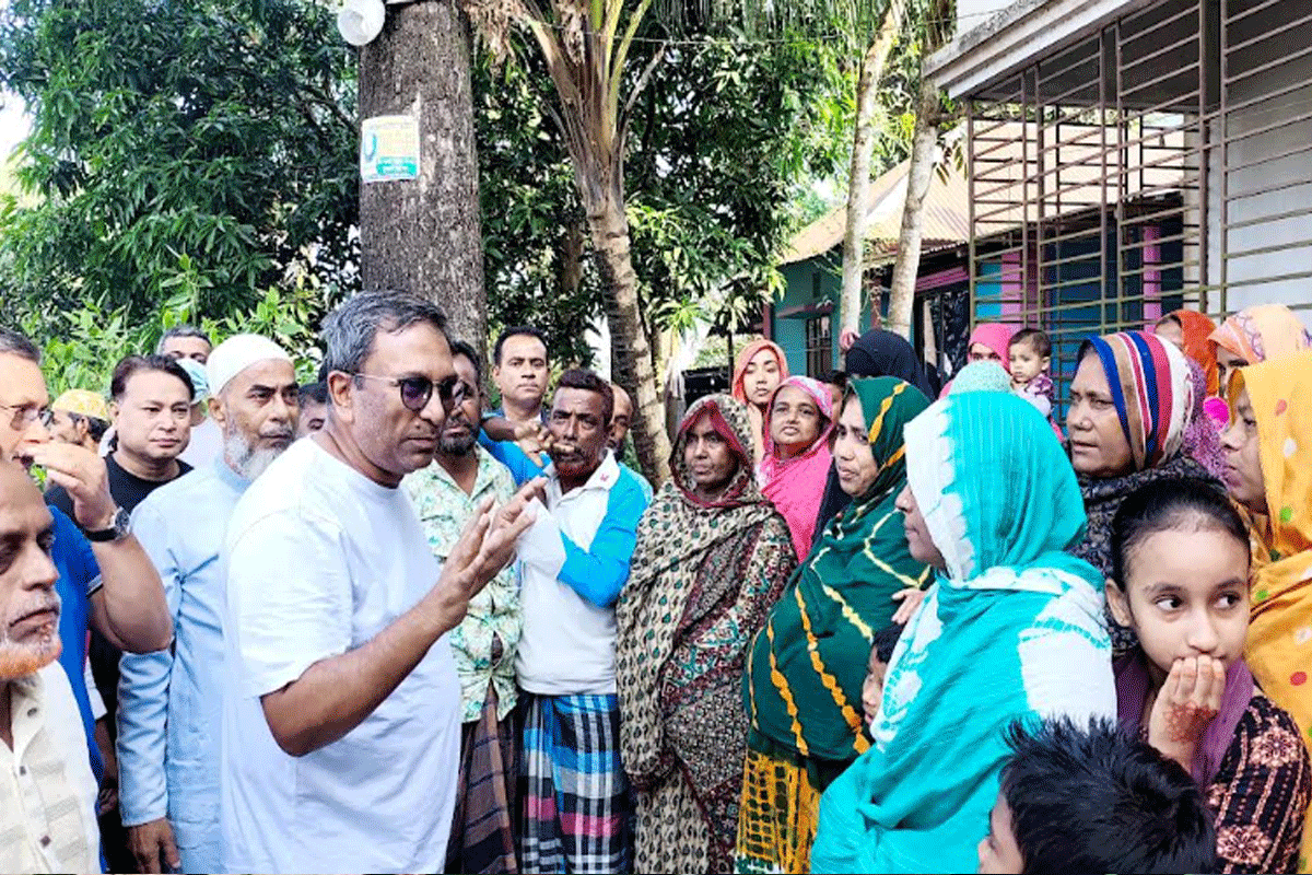 চাঁদপুর-৩ আসনে বিএনপির দিনব্যাপী গণসংযোগ