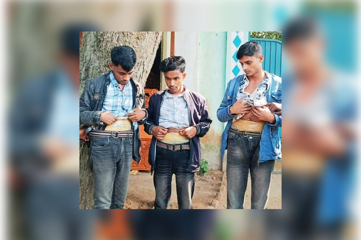 গাইবান্ধায় গাঁজাসহ তিন যুবক গ্রেফতার