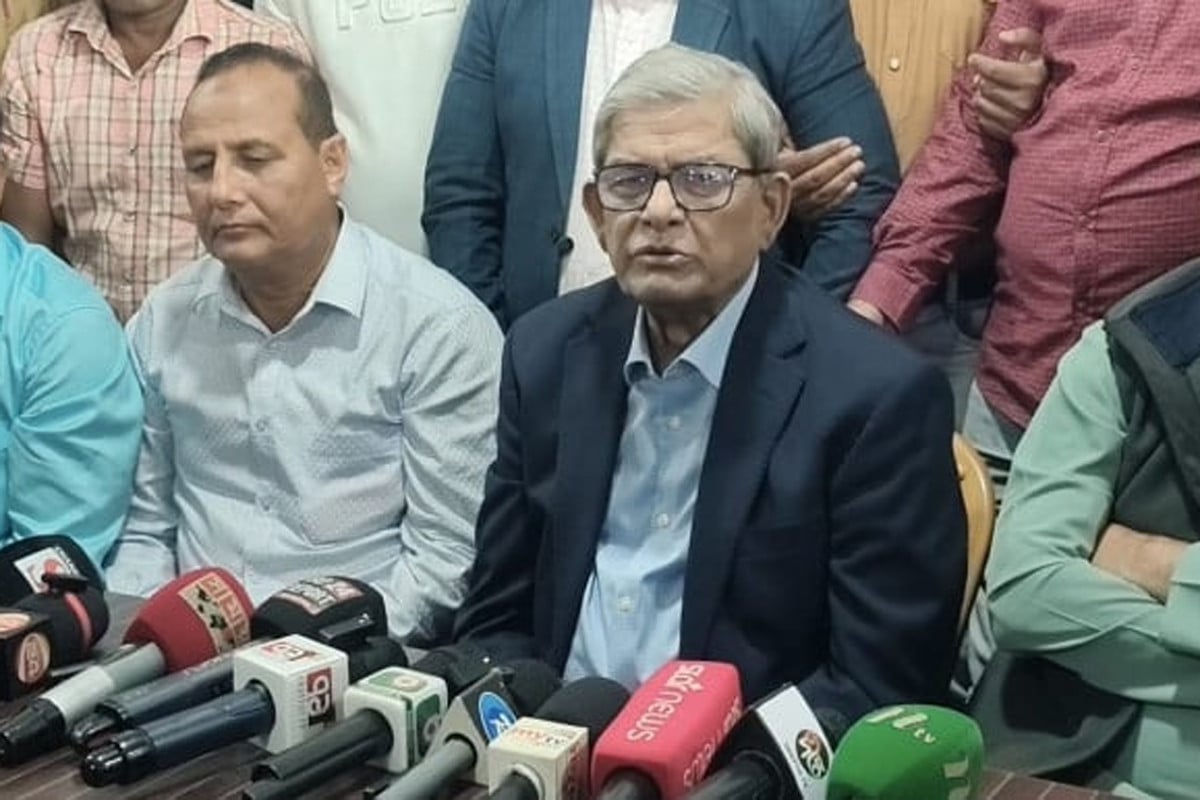 অগ্নিকাণ্ডের প্রকৃত কারণ উদঘাটনে সুষ্ঠু তদন্ত প্রয়োজন: মির্জা ফখরুল