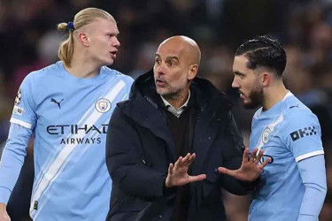 গার্দিওলার ইতিহাসের দিনে হারল ম্যানসিটি