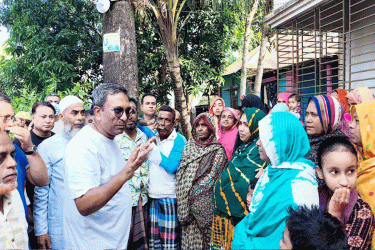 চাঁদপুর-৩ আসনে বিএনপির দিনব্যাপী গণসংযোগ