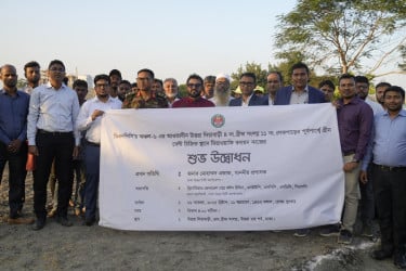 দিয়াবাড়ীতে দেশের ‘সর্ববৃহৎ’ মিয়াওয়াকি বন গড়ে তুলছে ডিএনসিসি