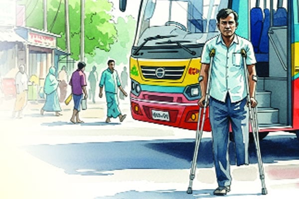 বাম পা আগে দিন