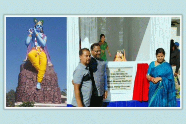 গাইবান্ধায় ‘দেশের সর্ববৃহৎ’ শ্রীকৃষ্ণের বিগ্রহ উদ্বোধন