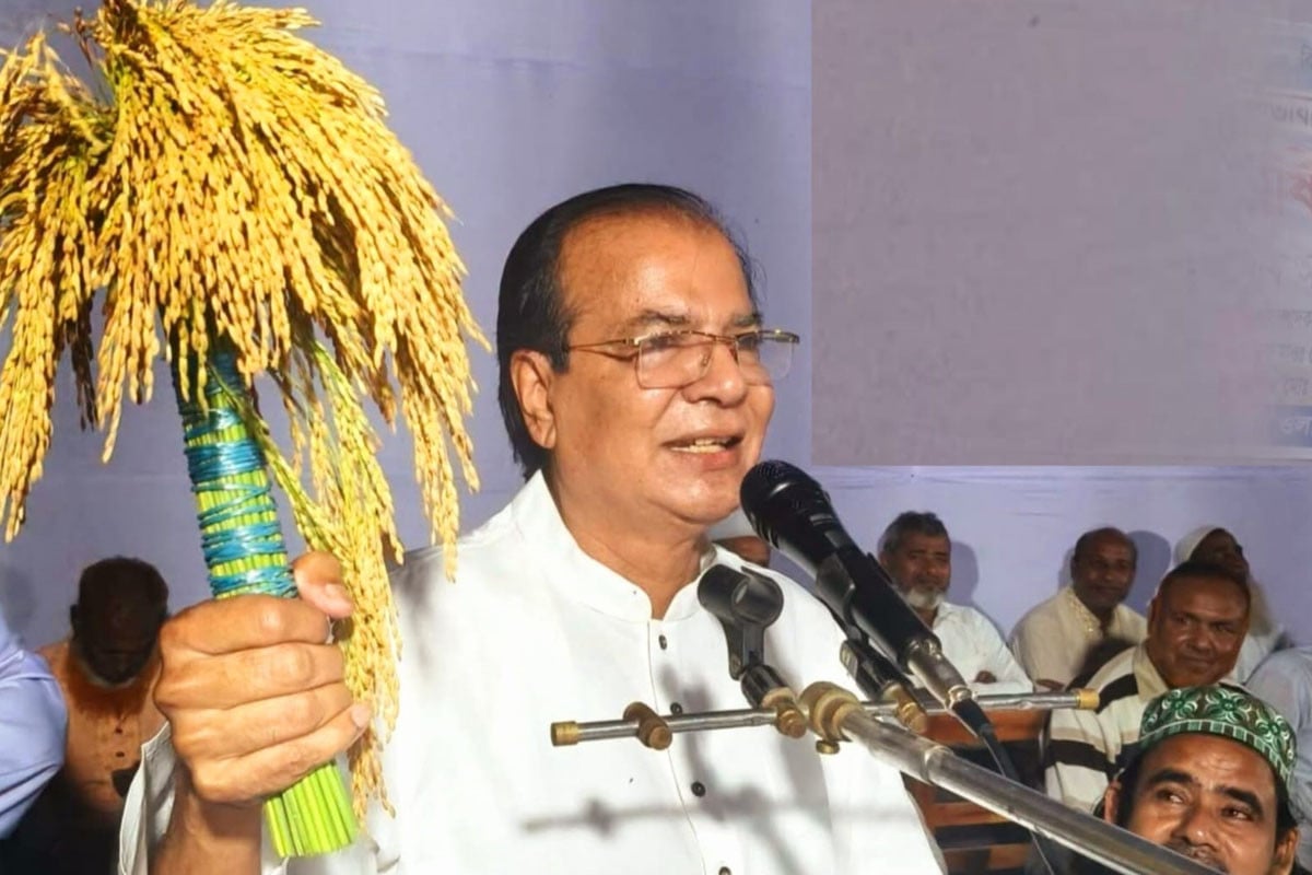 ধানের শীষে ভোট চাইলেন দুলু