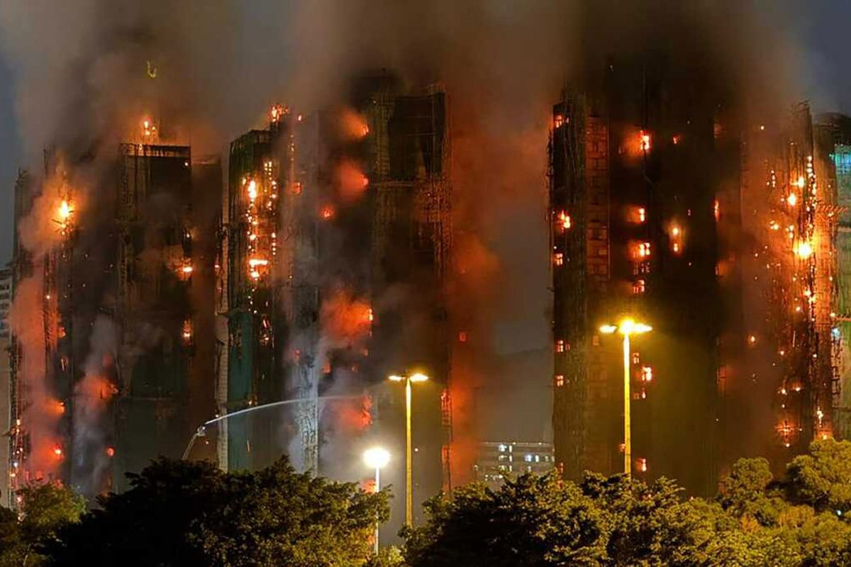 হংকংয়ে অগ্নিকাণ্ডে মৃত্যু বেড়ে ১২৮, নিখোঁজ দুই শতাধিক