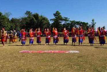 নেত্রকোনায় গারোদের ওয়ানগালা উৎসব