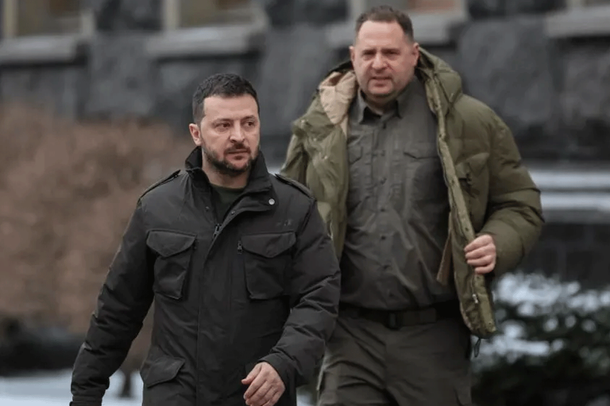 জেলেনস্কির শীর্ষ উপদেষ্টার পদত্যাগ