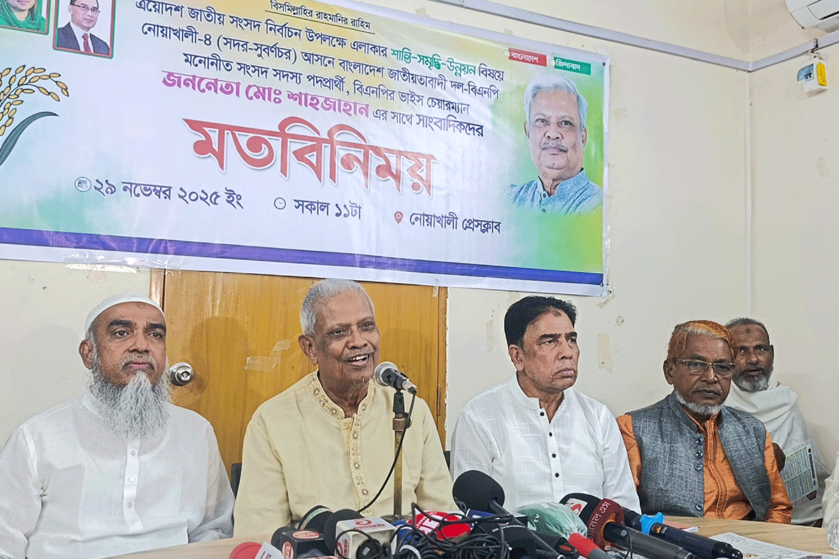 খালেদা জিয়ার জন্য দোয়া চাইলেন শাহজাহান