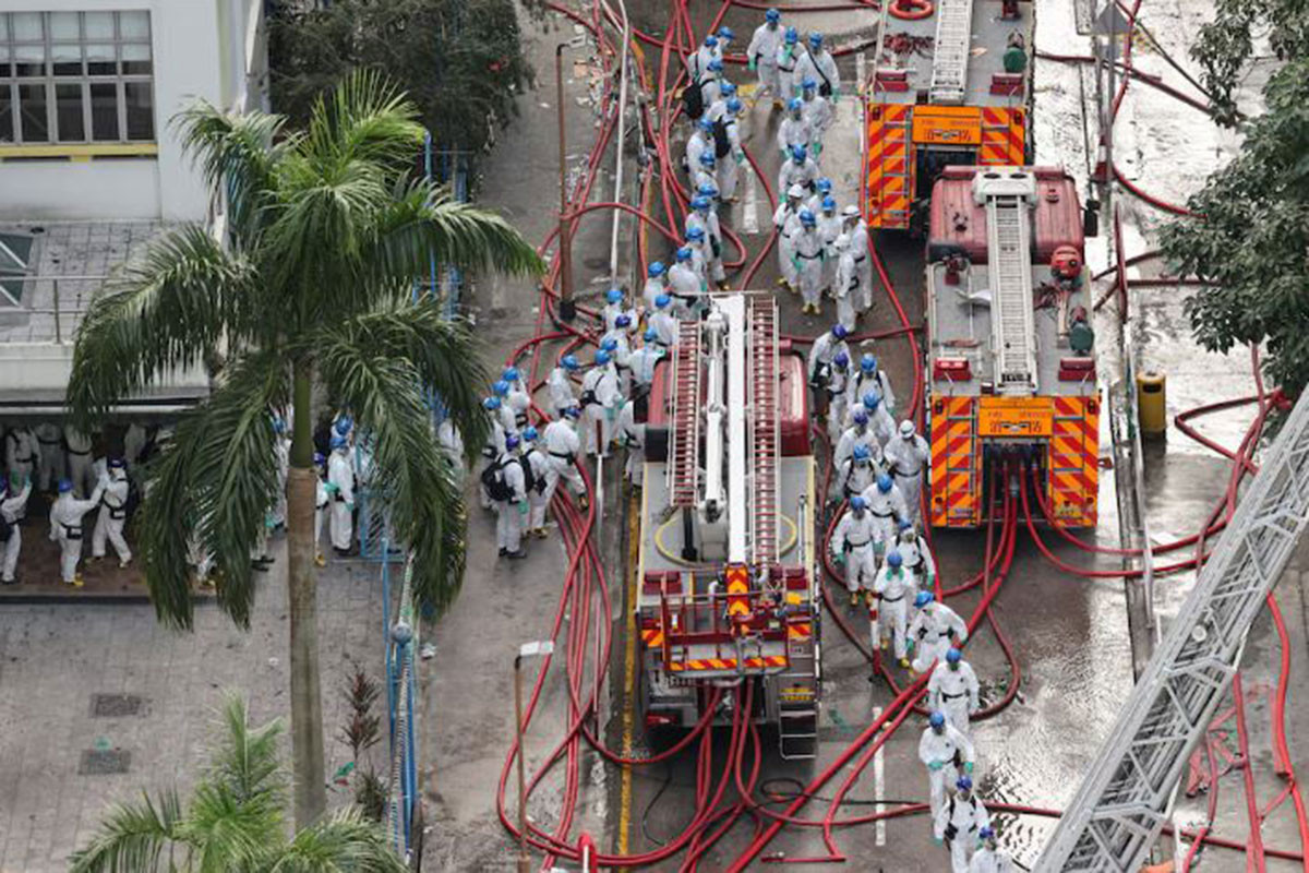 উঁচু ভবনে অগ্নিকাণ্ড ঠেকাতে চীনের বিশেষ অভিযান