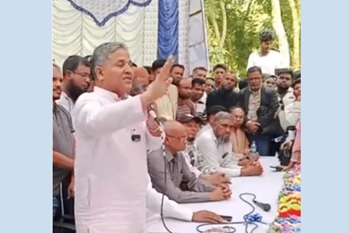 ভাঙ্গায় ফরিদপুর-৪ আসনের বিএনপি প্রার্থীর গণসংযোগ