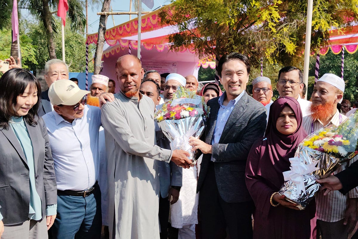 বাংলাদেশ ও জাপানের উদ্যোগে শেরপুরে এগ্রো বিজনেস সেন্টার উদ্বোধন