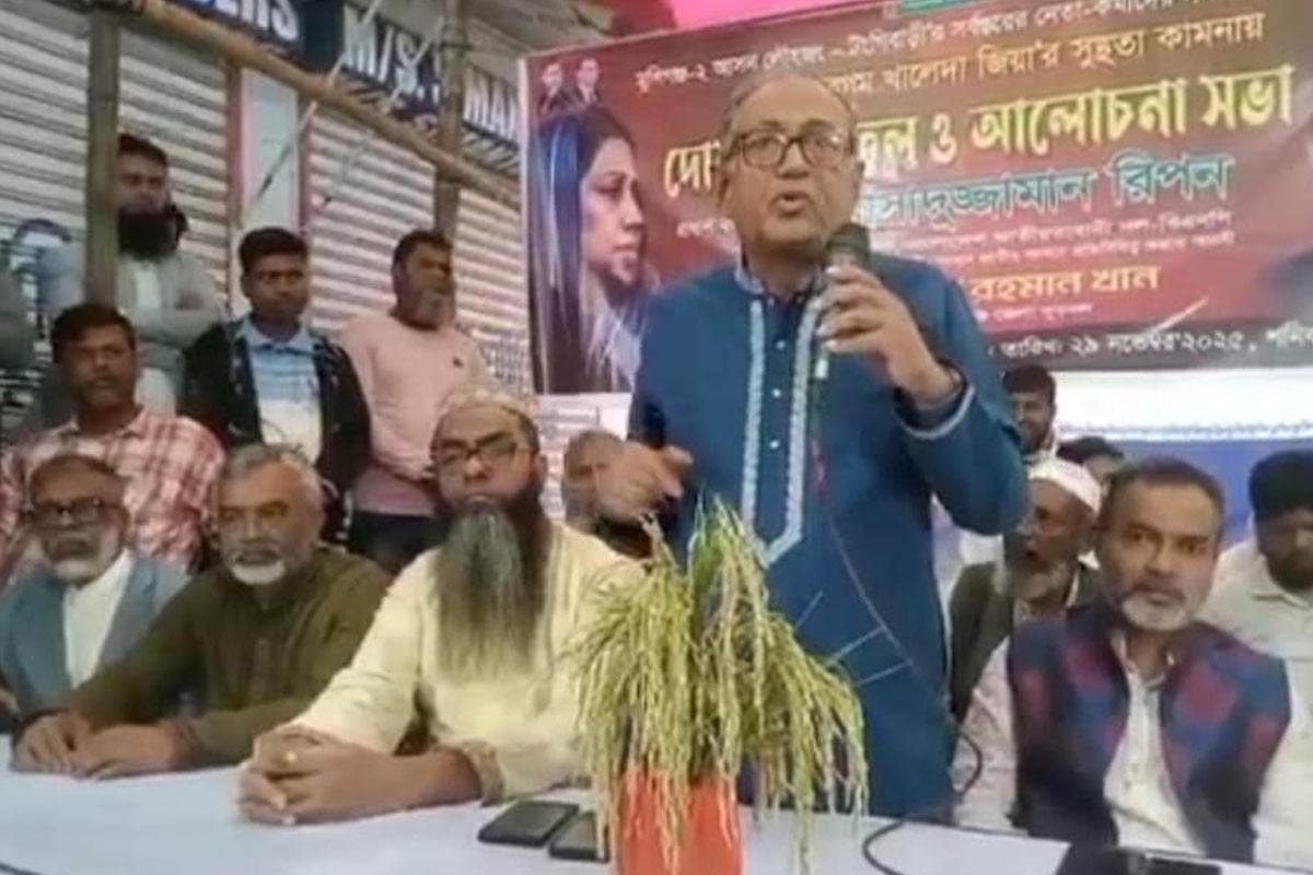 বেগম জিয়া সারাজীবন গণতন্ত্র প্রতিষ্ঠার লড়াই করেছেন : আসাদুজ্জামান রিপন