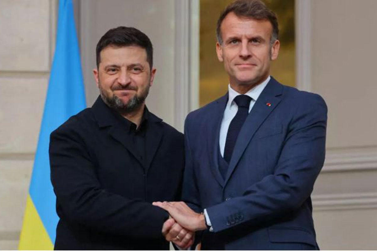 শান্তি প্রতিষ্ঠায় প্যারিসে ইউক্রেন-ফ্রান্সের বৈঠক