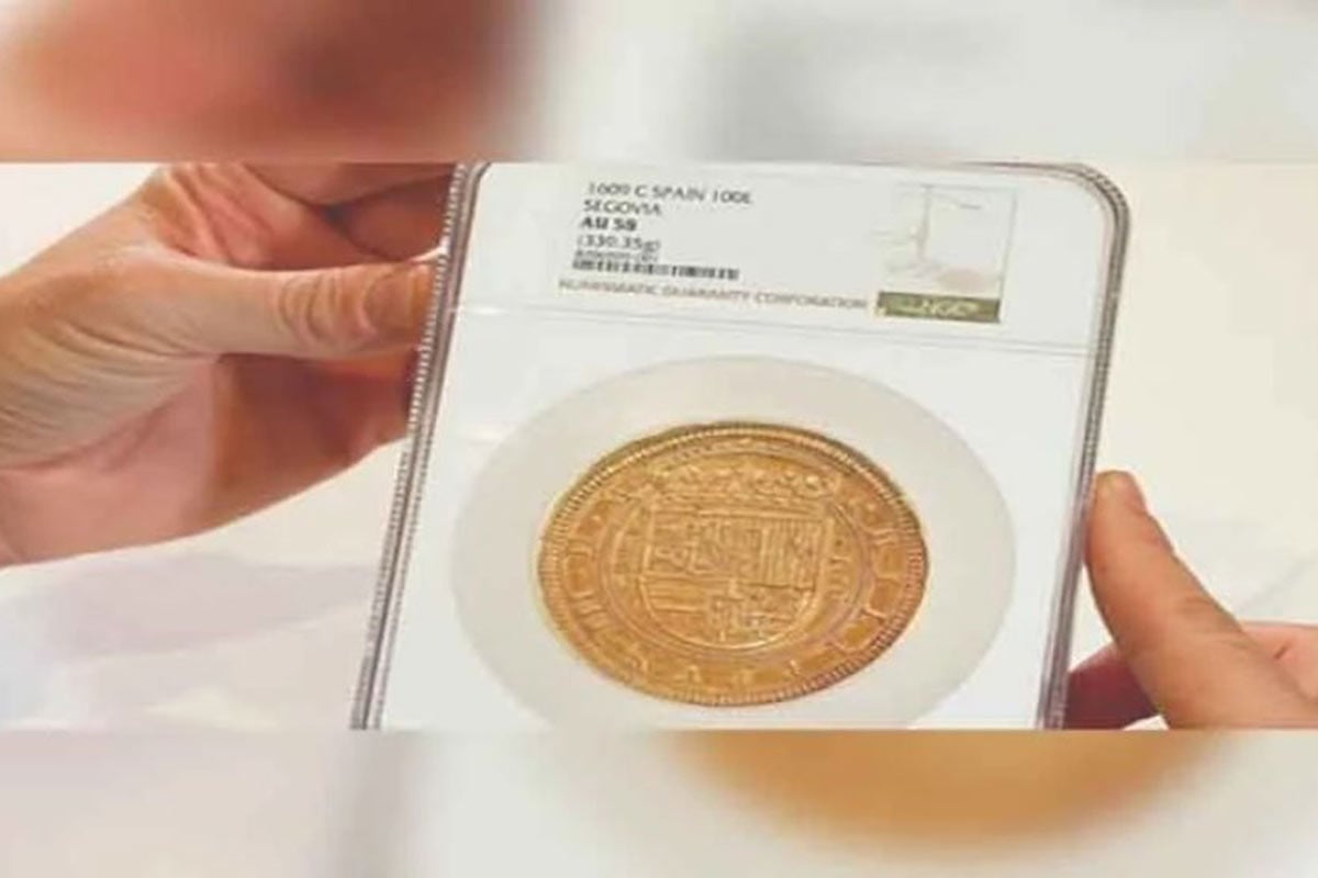 ৫০০ বছর আগের স্বর্ণমুদ্রা নিলামে রেকর্ড দামে বিক্রি