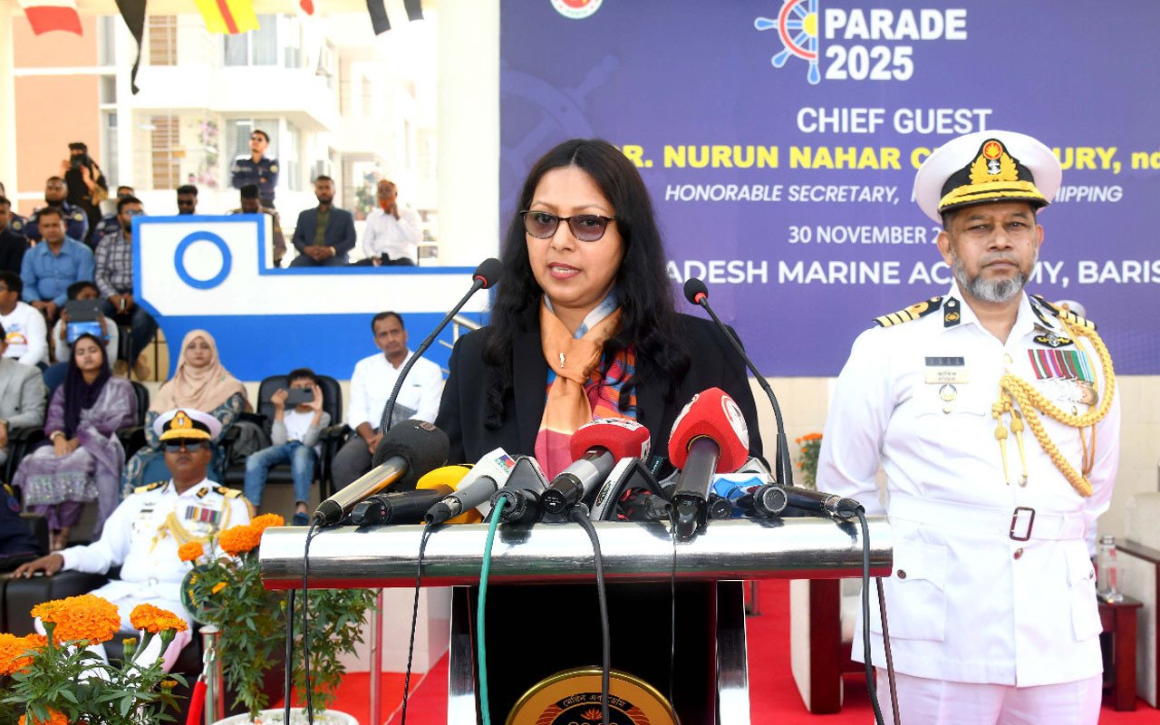 আন্তর্জাতিক বাজারে দক্ষ মেরিন পেশাজীবীদের চাহিদা বাড়ছে: নৌপরিবহণ সচিব
