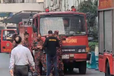 সচিবালয়ের নতুন ভবনে ফায়ার হুইসেল, আতঙ্ক