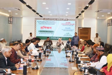 মুন্সীগঞ্জে ভূমি ব্যবস্থাপনা অটোমেশন প্রকল্পের প্রশিক্ষণ কর্মসূচি