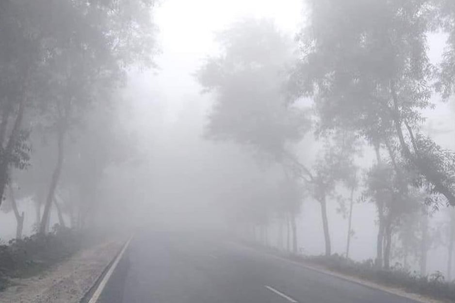 উত্তরপূর্বাঞ্চলে কুয়াশা পড়ার পূর্বাভাস