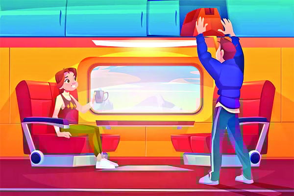 ট্রেনযাত্রায় বিড়ম্বনা