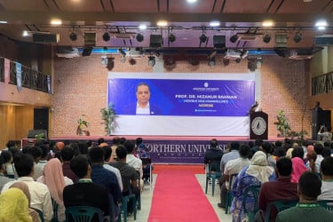 শিক্ষার্থীরাই আমাদের সকল কর্মকাণ্ডের কেন্দ্রবিন্দু : ড. মিজান