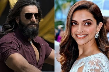 রণবীরের ‘ধুরন্ধর’ লুক দেখে মুগ্ধ দীপিকা