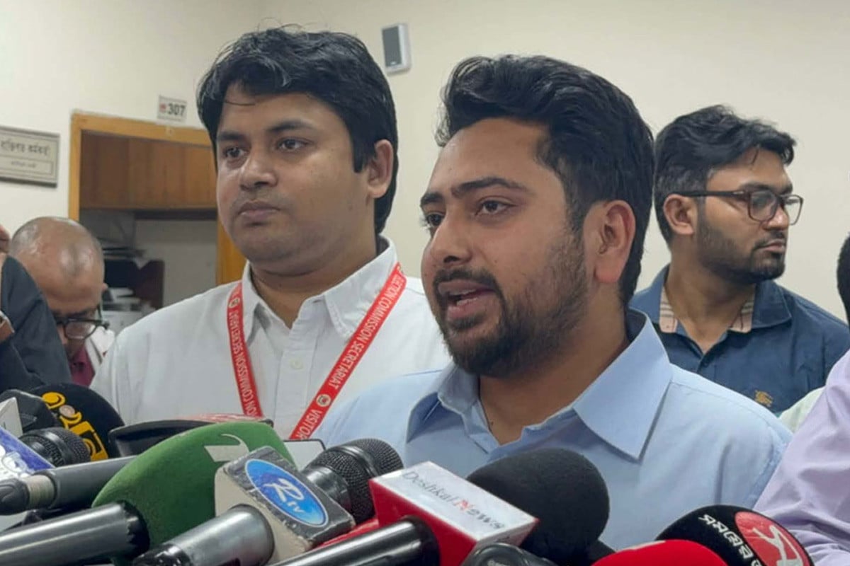 শাপলা কলি প্রতীকে ইসির নিবন্ধন সার্টিফিকেট নিলো এনসিপি