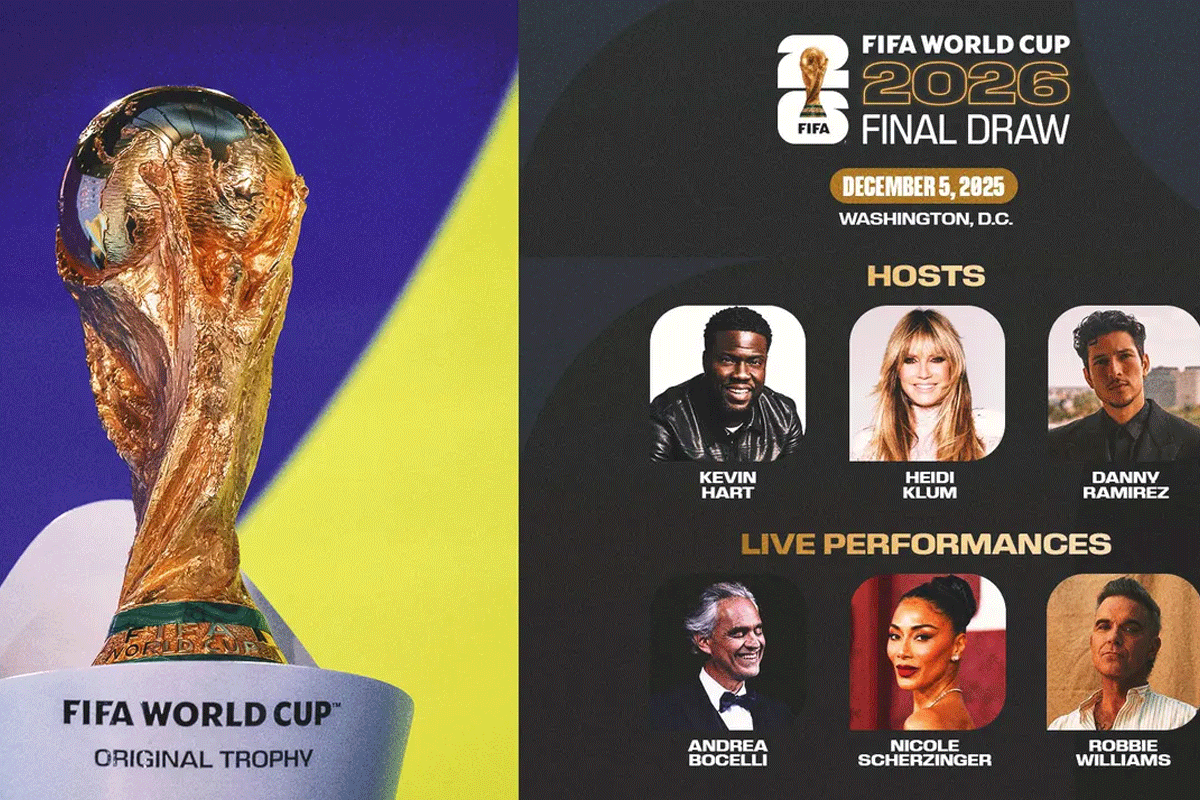 বিশ্বকাপের ড্র অনুষ্ঠানে থাকছে চমকপ্রদ আয়োজন