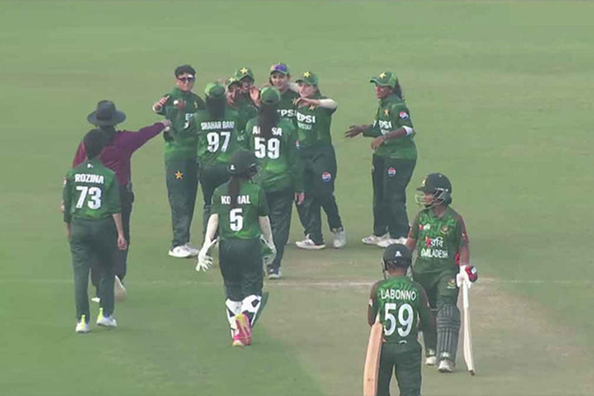পাকিস্তানকে ৮৮ রানে আটকে দিয়েও হারলো মেয়েরা