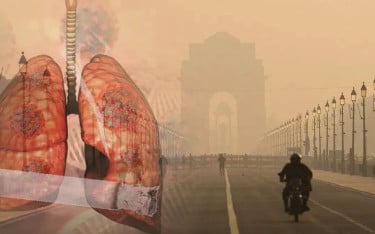 বায়ুদূষণে দিল্লিতে বাড়ছে শ্বাসযন্ত্রের রোগ, তিন বছরে আক্রান্ত ২ লাখ