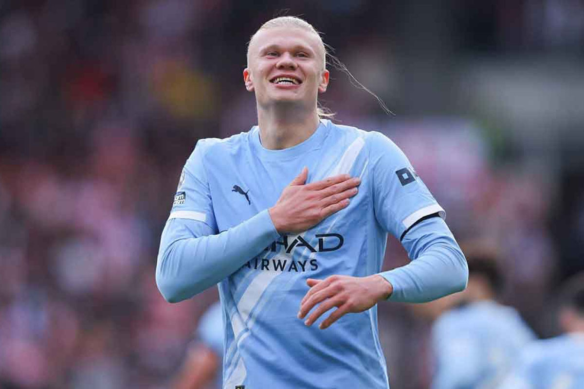 প্রিমিয়ার লিগে দ্রুততম ১০০ গোলের রেকর্ড হ্যালান্ডের