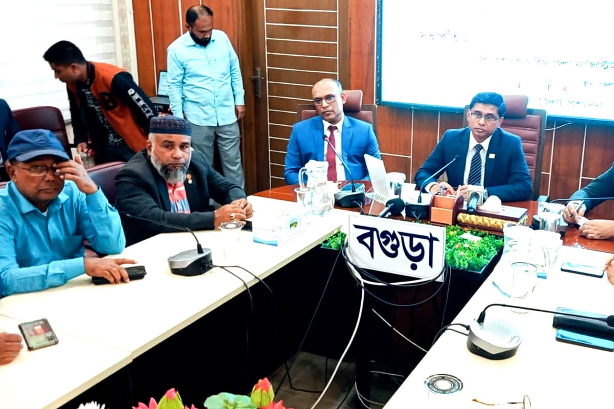 বগুড়ায় সাংবাদিকদের সাথে নবাগত জেলা প্রশাসকের মতবিনিময়