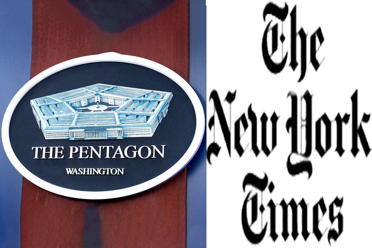 পেন্টাগনের বিরুদ্ধে মামলা করল নিউইয়র্ক টাইমস