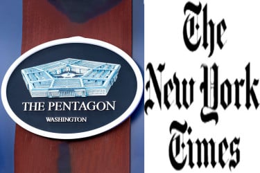 পেন্টাগনের বিরুদ্ধে মামলা করল নিউইয়র্ক টাইমস