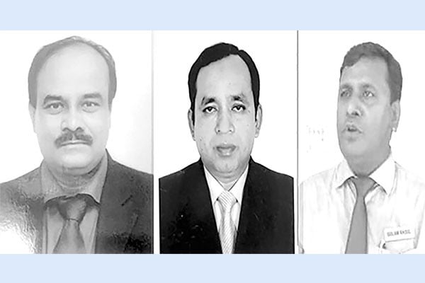 বাসশিসের ১৩ সদস্যের কেন্দ্রীয় কমিটি