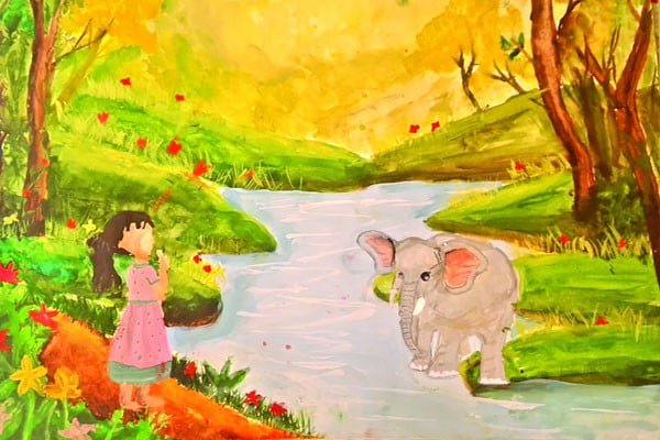 আঁকি বুকি