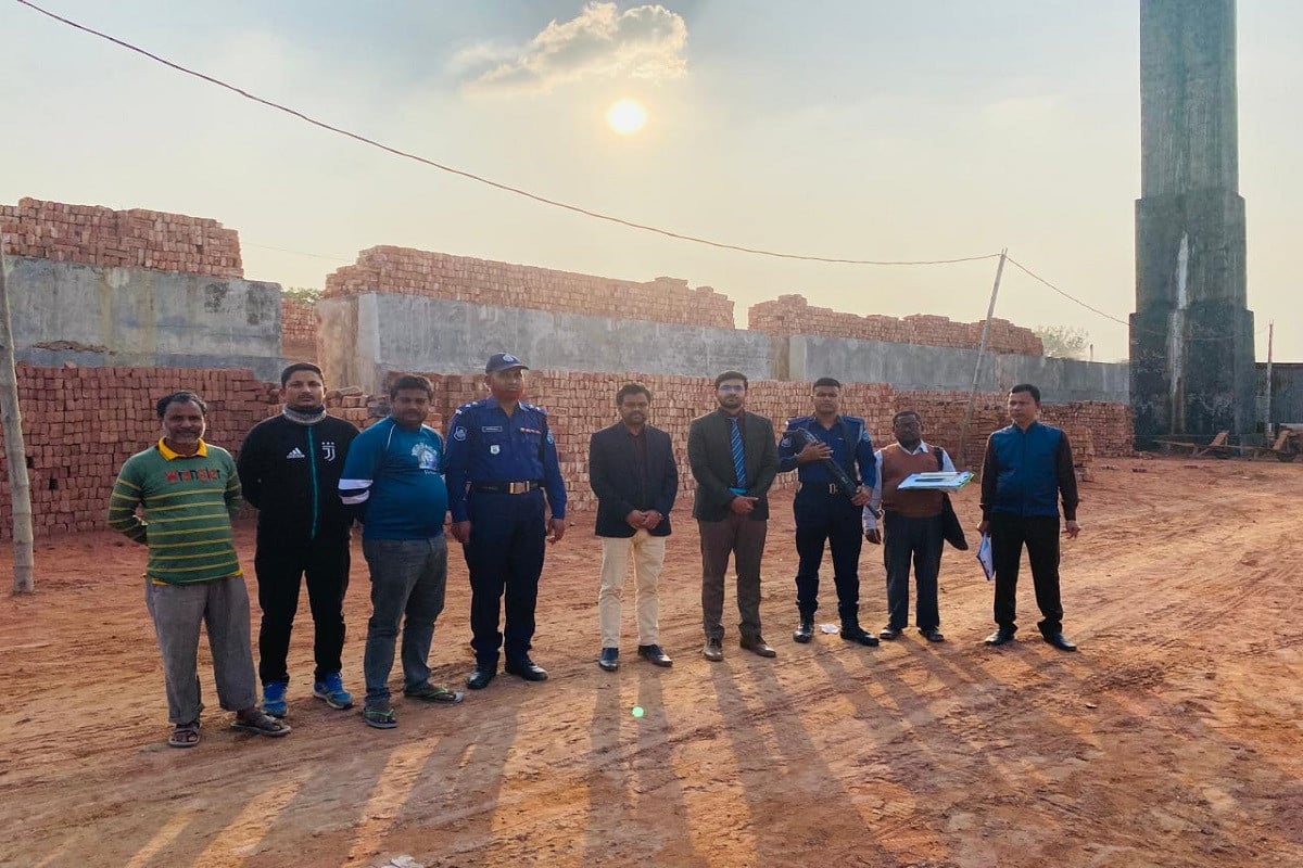 কুড়িগ্রামে ইটভাটায় অভিযান, জরিমানা