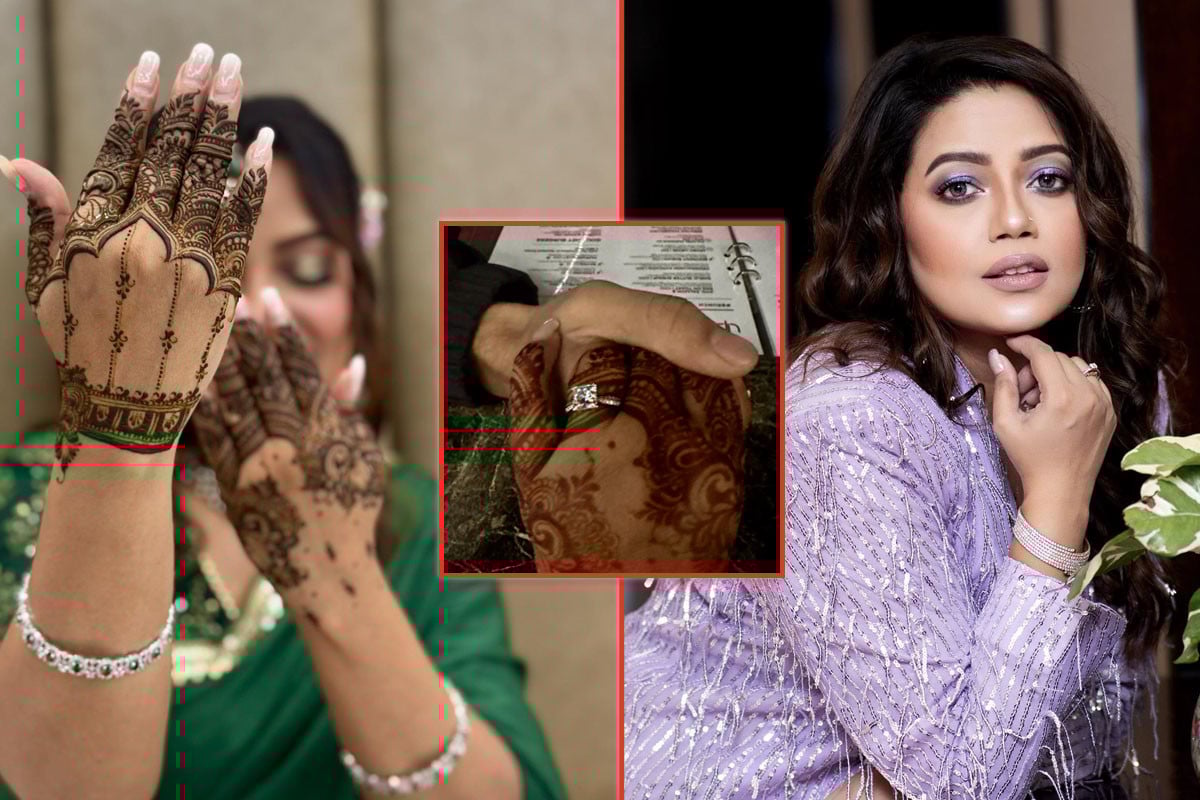 কনার নতুন ছবি ঘিরে জল্পনা, মেহেদি-আংটি নিয়ে রহস্য