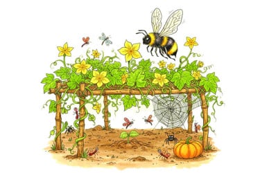 কুমড়ো মাচা