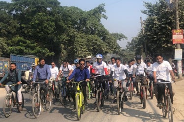 আন্তর্জাতিক স্বেচ্ছাসেবী দিবস উপলক্ষ্যে পঞ্চগড়ে সাইকেল র‍্যালি ও আলোচনা