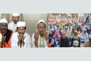 খালেদা জিয়ার সুস্থতা কামনায় সিরাজগঞ্জে দোয়া