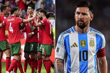 মেসির বিশ্বকাপ ফেভারিটের তালিকায় রোনালদোর পর্তুগাল নেই
