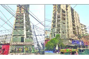 বাড়ছে ঝুঁকিপূর্ণ ও অনুমোদনহীন ভবন