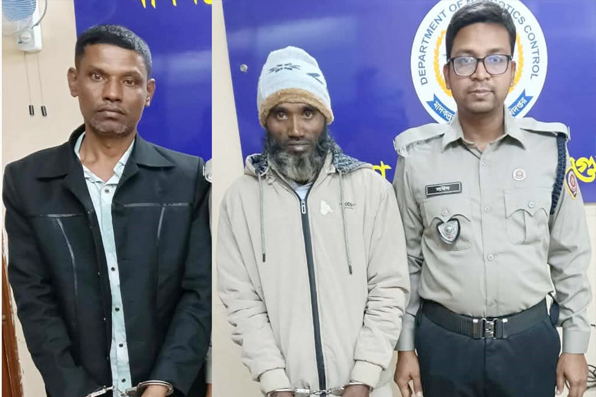 বগুড়ায় চার হাজার ইয়াবাসহ দুই মাদককারবারি গ্রেফতার