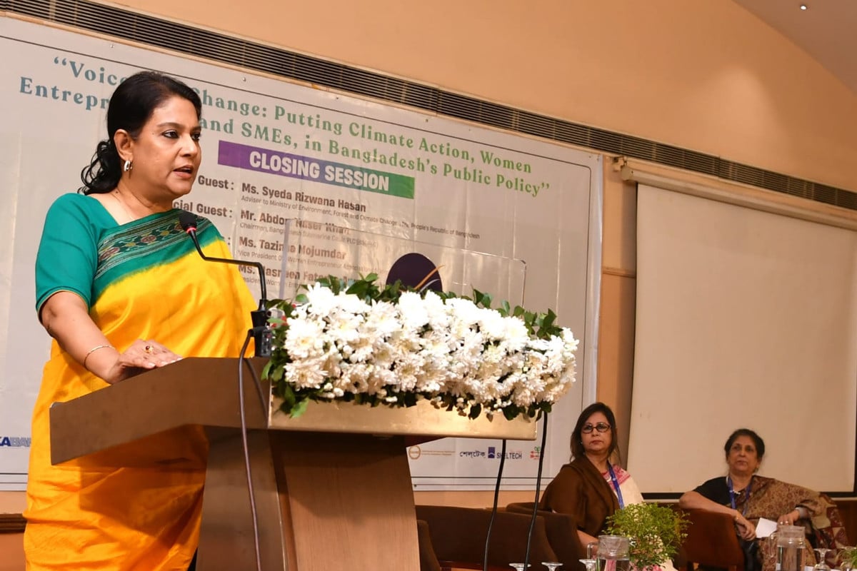 জলবায়ু পরিবর্তনে নারীর উদ্ভাবনী উদ্যোগেই ঘুরে দাঁড়াচ্ছে পরিবার-অর্থনীতি