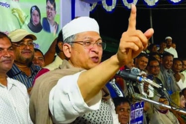 আওয়ামী লীগ গণতন্ত্রের জন্য ভাইরাস : সালাহউদ্দিন আহমদ