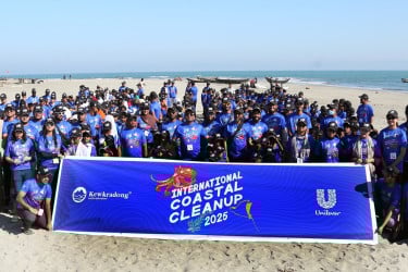 ইউনিলিভার–কেওক্রাডং বাংলাদেশের আয়োজনে সেন্ট মার্টিনে কোস্টাল ক্লিনআপ অনুষ্ঠিত