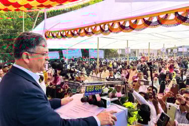 স্বৈরাচারী হাসিনা কখনো বাংলাদেশের স্বাধীনতায় বিশ্বাস করেনি: সালাহউদ্দিন